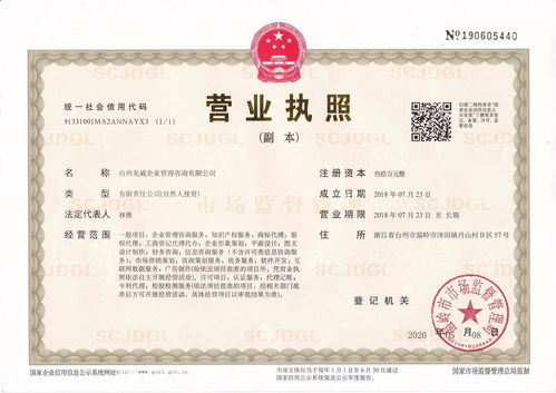 台州龙威企业管理咨询 专业商务信息咨询的领航者